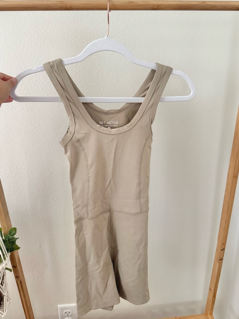 SET Active Beige Romper